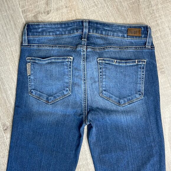 PAIGE Mid Rise Skyline Skinny Jeans in Easton Women’s Size 26 - Picture 7 of 8